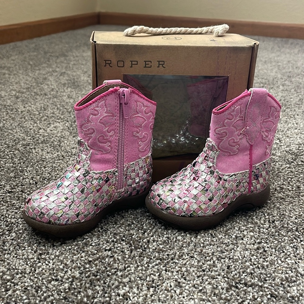 Roper Infant Boots - Size 4